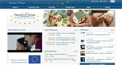 Desktop Screenshot of cnue.eu